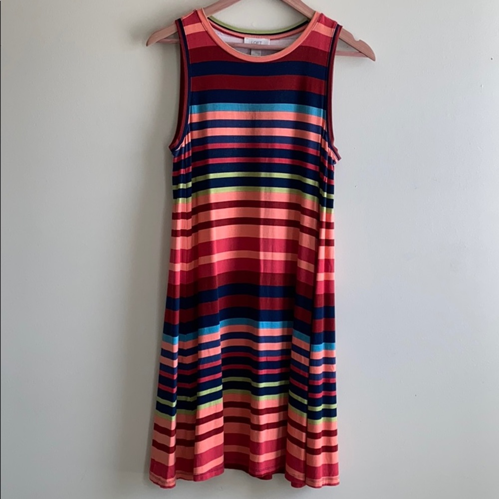 NWOT ~ LOFT Tank Midi Dress